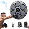 Music Boxing Machine with Gloves Wall Mounted Speed Modes Adjustable LED Display Electronic Boxing Trainer Target Punching Pad Workout Equipment