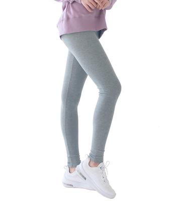 EASYDWELL Fleece Leggings for Fall and Available In 6 Plus and Simple Women's Peach-Brown Winter, Sizes, Stretchy, Basic,