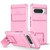 Suitable for Google Pixel8Pro Creative Bracket Window Push Mobile Phone Case, Google 9 Three-dimensional Bracket, Anti-drop Protective Case.