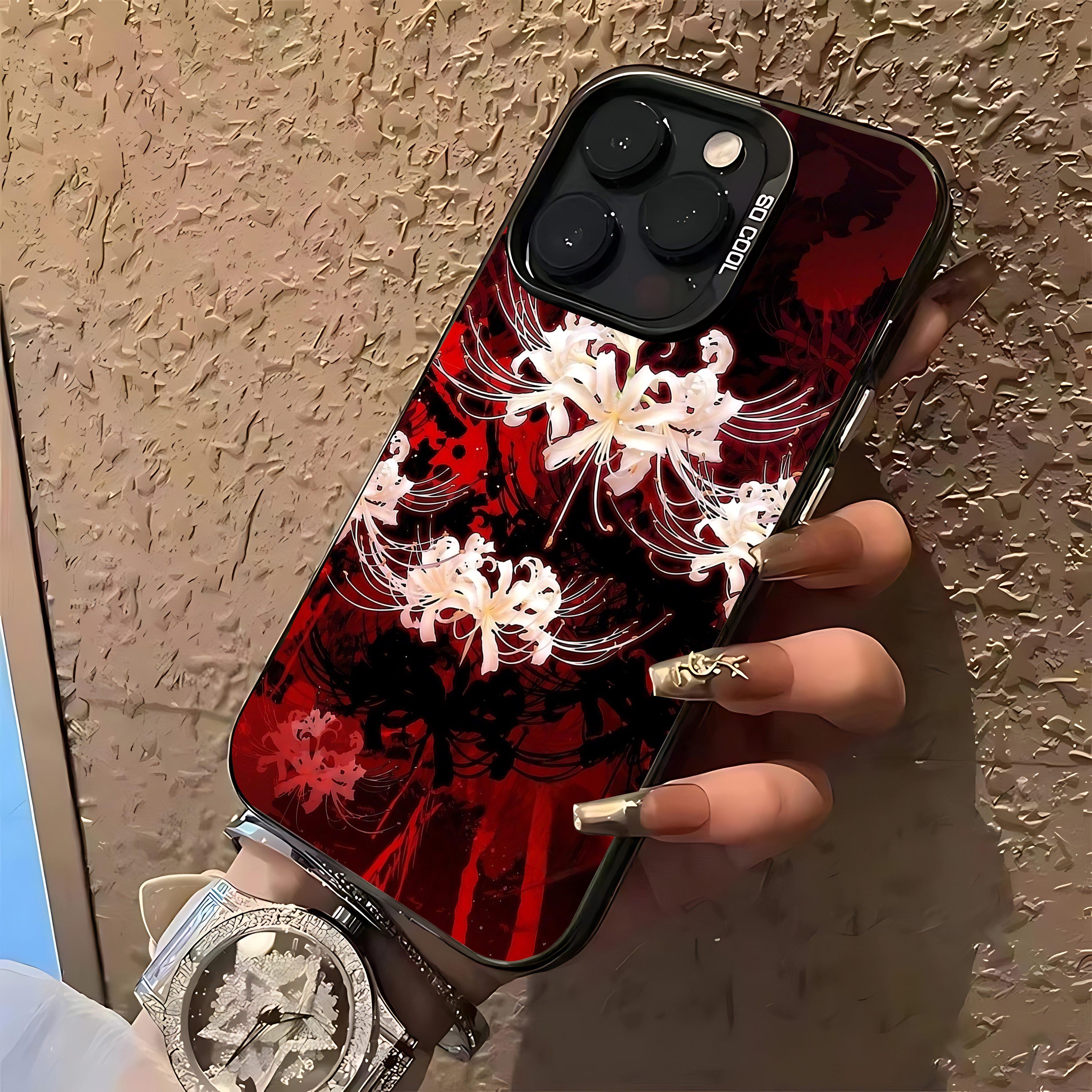 

Gothic Spider Lily Phone Case For Xiaomi Redmi 15 15C 14C 13C 12C 13 12 10 A1 A2 A3 A5 9T 9A K60 K40 4G 5G Anti Fall Matte Redmi K40 5G