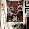 Gothic Wall Hanging Printed Fabric Blanket Decorative Tapestries for Bedroom Living Room Home Decor