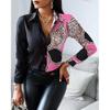 Spring And Autumn New Women'S Versatile Long Sleeve Daily Business Commuter Elegant Comfort Sexy Bottom Shirt Top