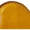 Vintage Leather Butterfly Chair Cowhide Chair Living Rooms Accent Chair Yellow