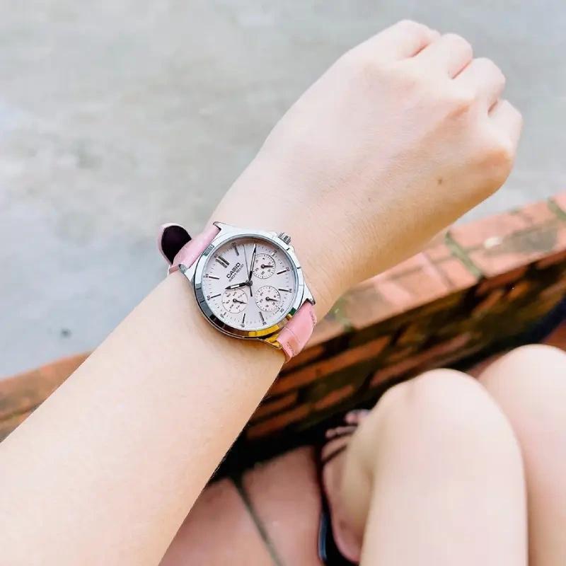 OROLOGIO DA DONNA CASIO LTP-V300L-4A (zd581b) + SCATOLA