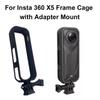 For Insta360 X5 Protective Camera Housing Frame For Insta360 X5 Anti Fall Plastic Simple Camera Frame Camera Mount Accessories