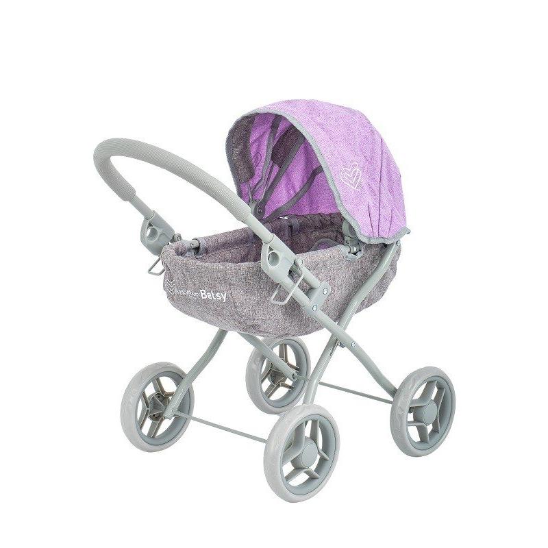 

Pram For Dolls Buggy Boom 8012-2236 st Mixy Gray-pink