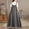 Women's Retro Loose-Fit Denim Long Skirt - Four Seasons Versatile, Slimming, and Wide Hem Design