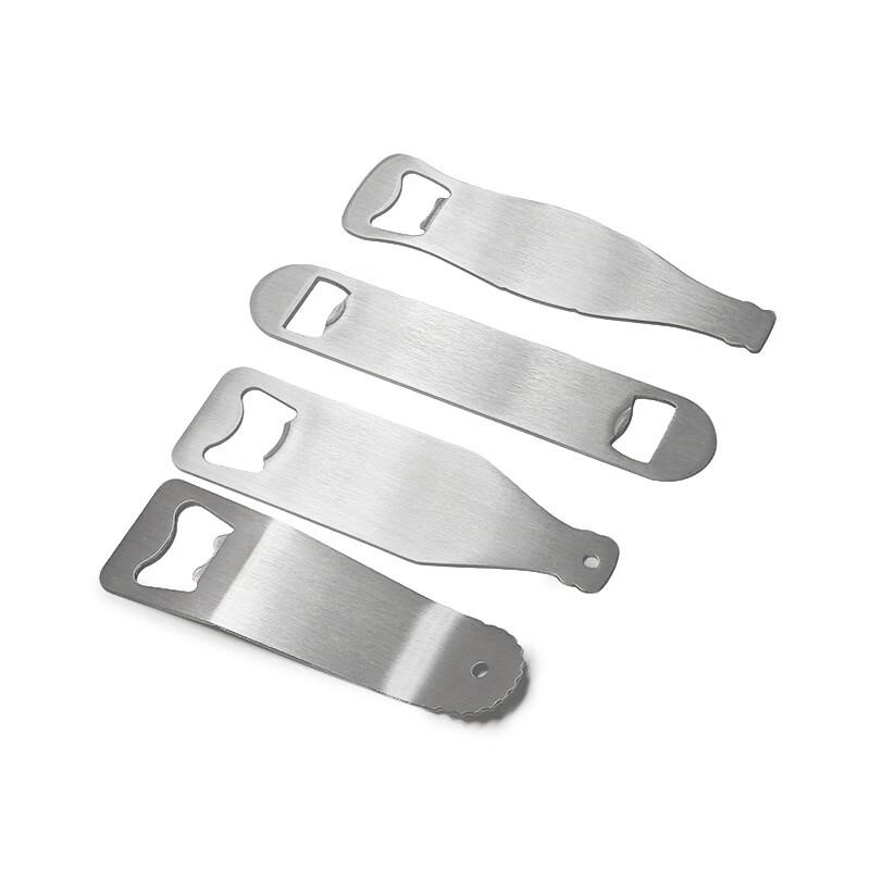 ZISIZ Steel Beer Bottle Opener - 5 Pack