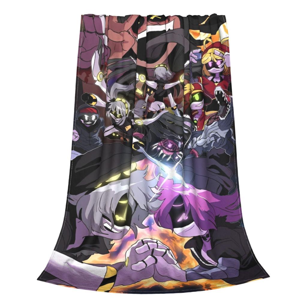 Murder Drones N and Uzi Fleece Throw Blanket  Blanket for Home Travel Warm Bedroom Quilt