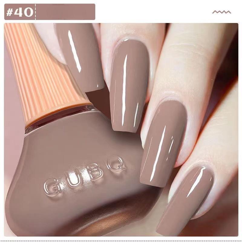 

Nail Art Популярный молочно-белый лак для ногтей Быстросохнущий долговечный лак Матовый перламутровый лазерный блестящий лак для ногтей Сделать 40