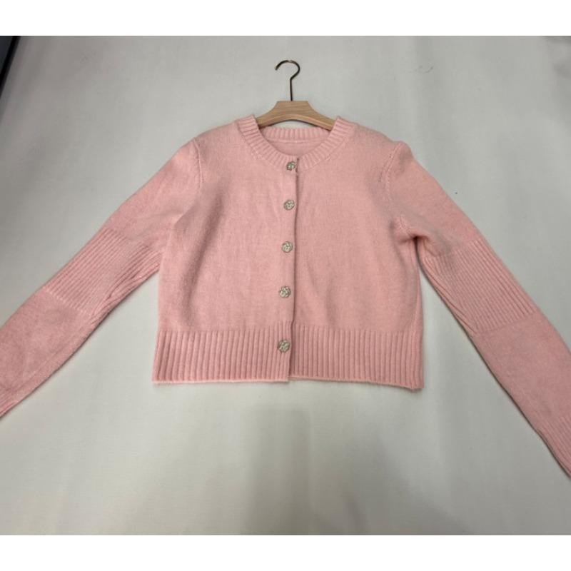 Small Short Single-breasted Knitted Cardigan Women's Autumn and Winter New Versatile Sweater Jacket Top