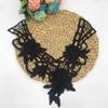 Versatile Lace Black Collar Embroidered Polyester Light Silk Hollow Decorative Corsage DIY AccessoriesApparel Sewing Supplies