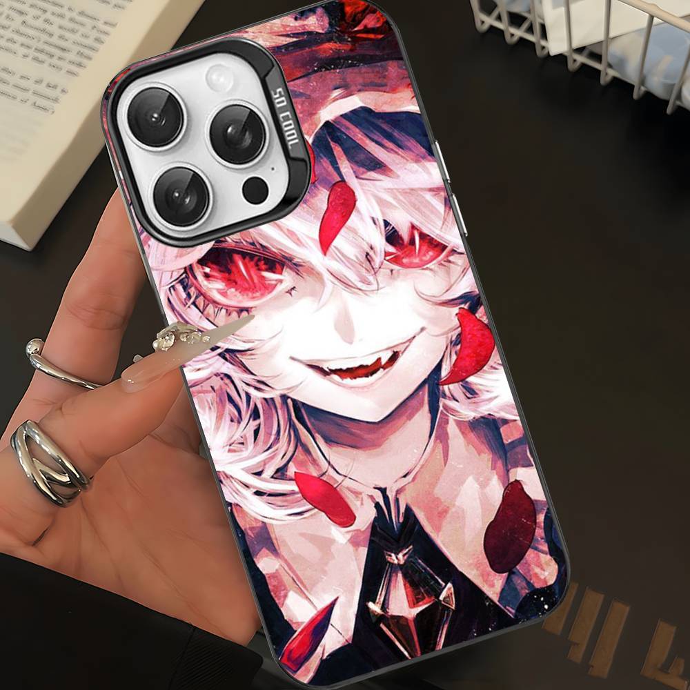 Classic Game Touhou Project Phone Case For IPhone 17 16 15 14 11 12 13 Pro Max Plus Pro Colored Silver Cover