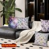 2D Pastel Starry Aesthetic Throw Pillow Covers** Pattern Cushion Cover Suitable For Sofa Bedroom Car Pillow Cover
