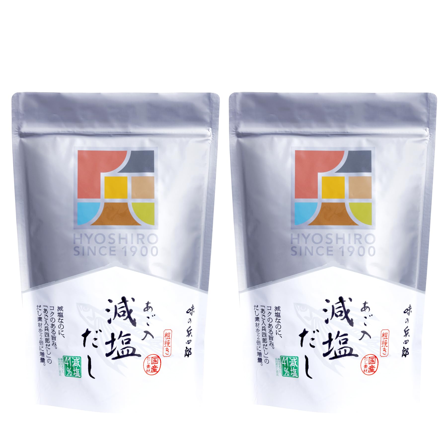 Hyoshiro Agodashi Reduced Salt Dashi Pack, 13 Bags x 2 Sets Made with 6 Types of Domestic Ingredients Professional Favorite Authentic Japanese