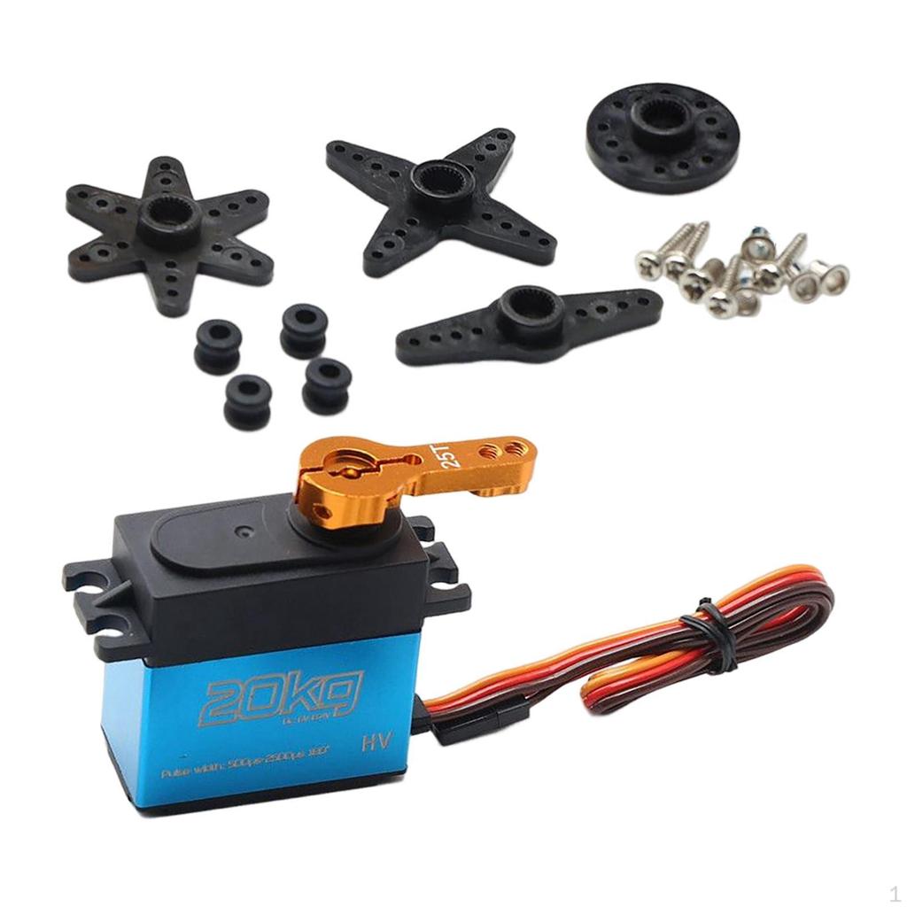 Digital Servo Metal Gears 25T Horn for Vehicles Truck Modification Car Upgrade Parts