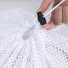 Customizable Large Laundry Mesh Bag - Machine Washable, Drawstring Closure, Fine & Coarse Mesh Options, Special Thickened