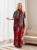 Middle Eastern Style Loose Long Dress Abaya for Women