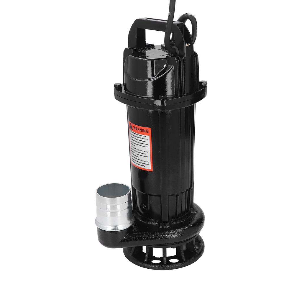 Kit de sistema de corte de águas residuais submersíveis de ferro fundido para bomba de esgoto 12m3h 50mm de diâmetro de saída com 10m