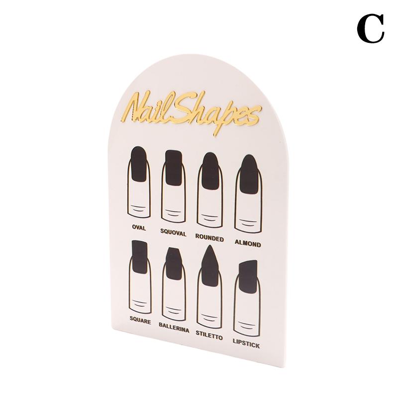 Nageltip-Displayboard DIY Acryl Nail Art Displayständer Maniküre-Display Nageltip-Präsentationshalter für Nagelstudio Nail Art Werkzeug