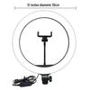 6-Inch Ring Light with Tripod Stand for Live Broadcast and Photography