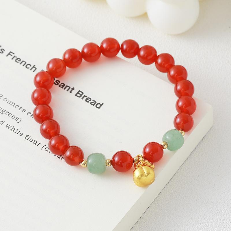 Natural agate braceletfashion women daily jewelry gift