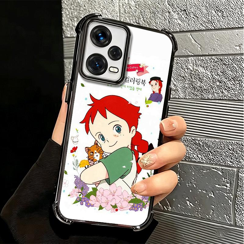 Anne Of Green Gables Shirley Galvanisiert Handyhülle Für Xiaomi Redmi Note 14 15 Pro Plus 13 12 11 11S 11T 10 9S 9 5G Sturzfest Airab