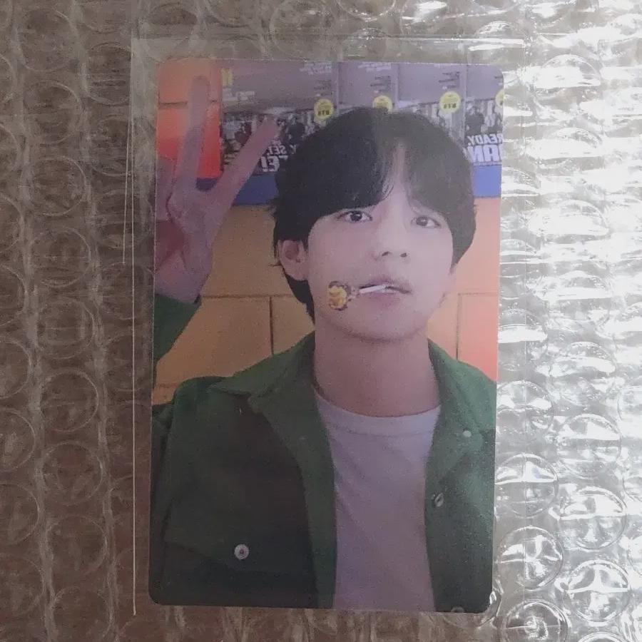 

BTS Настойчивость Живое Weverse Преимущество предзаказа Poca V Тэ Хён