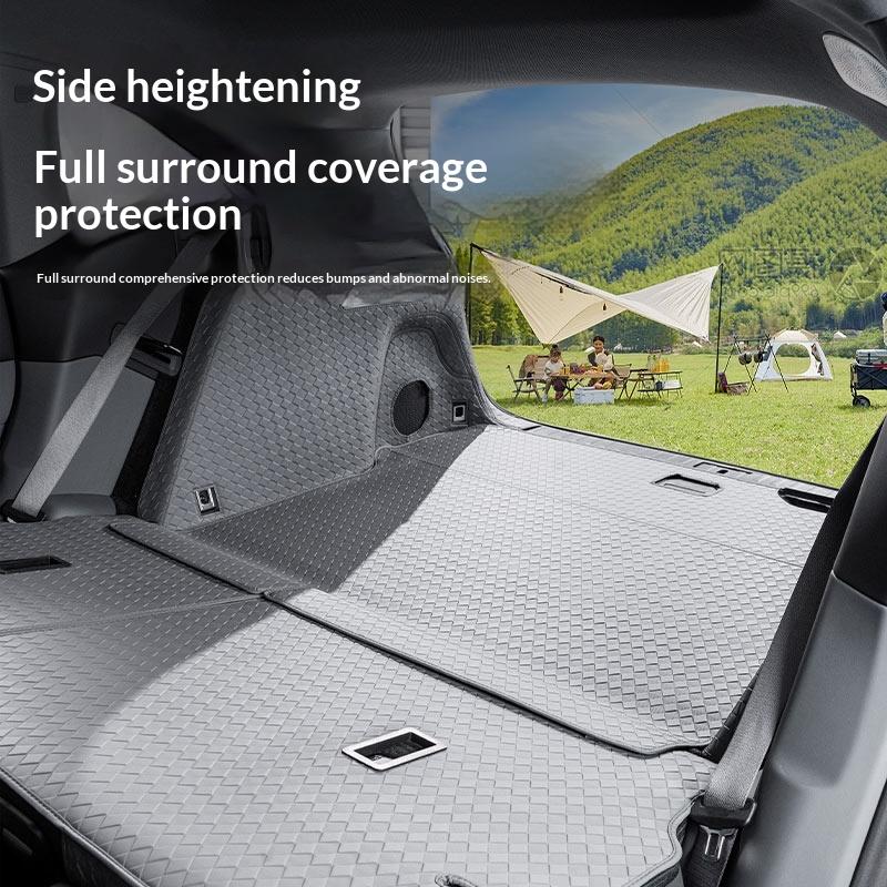 Fit For Zeekr 7X Car Full Coverage Trunk Mat Anti Dirt Pad Auto Interior Modification