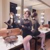 Celebrity long-sleeved mesh stitching low-cut sexy black primer dress tight hip-wrapped short skirt clothes autumn