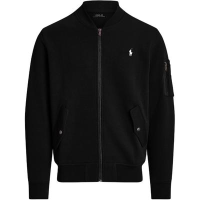 Polo Ralph Lauren Ss22 однотонная бейсбольная куртка с длинным рукавом мужская куртка черная 710881521-002