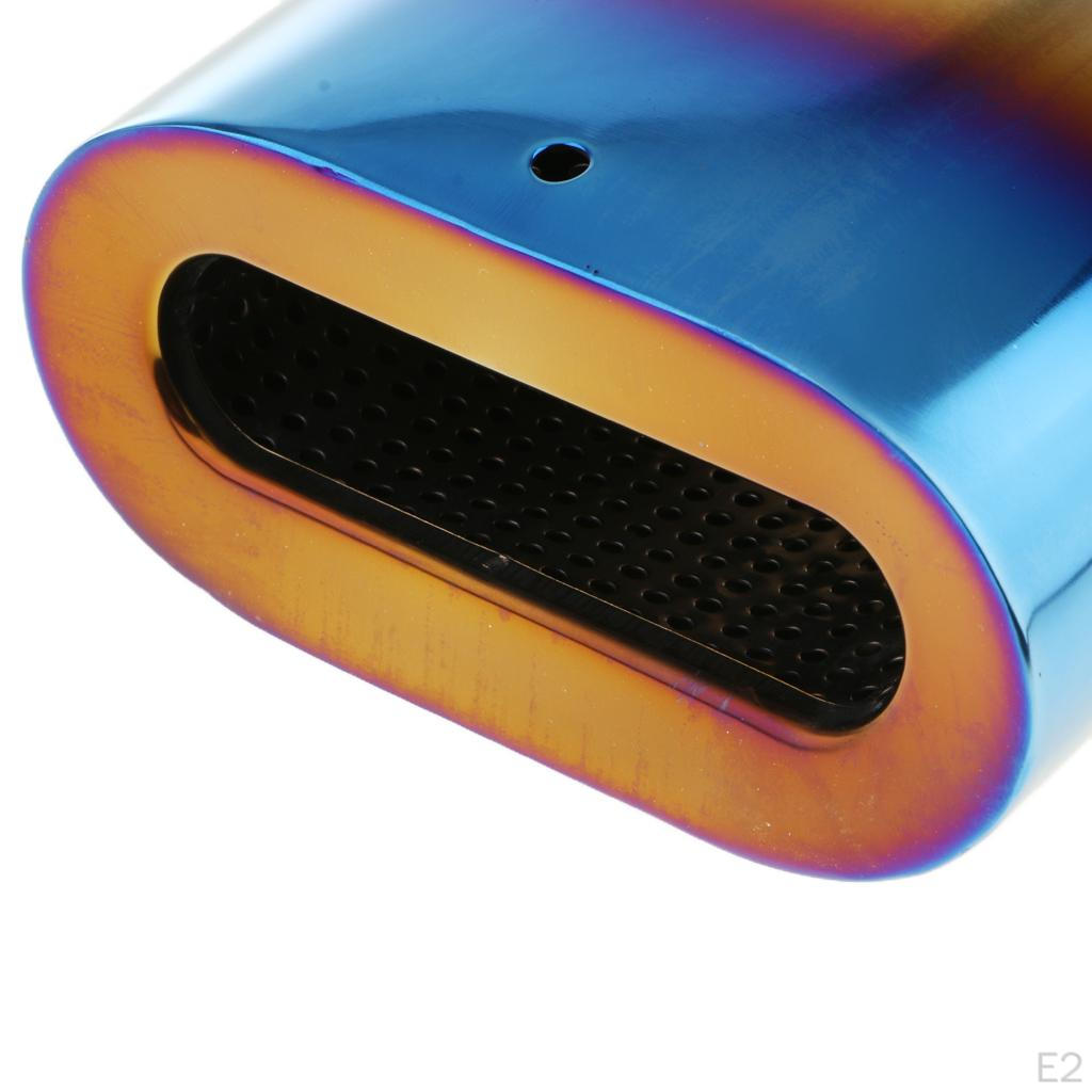 Anti- Polished Outlet Exhaust Tail Tip Muffler