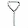 Kettlebells Handle with Threaded Pole Knurled Electroplated Dumbbell Attachment