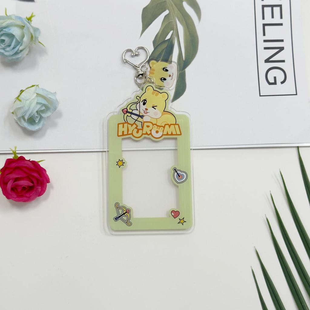 NEXZ 26-Year Star Keychain: K-pop Photo Frame & Card Holder