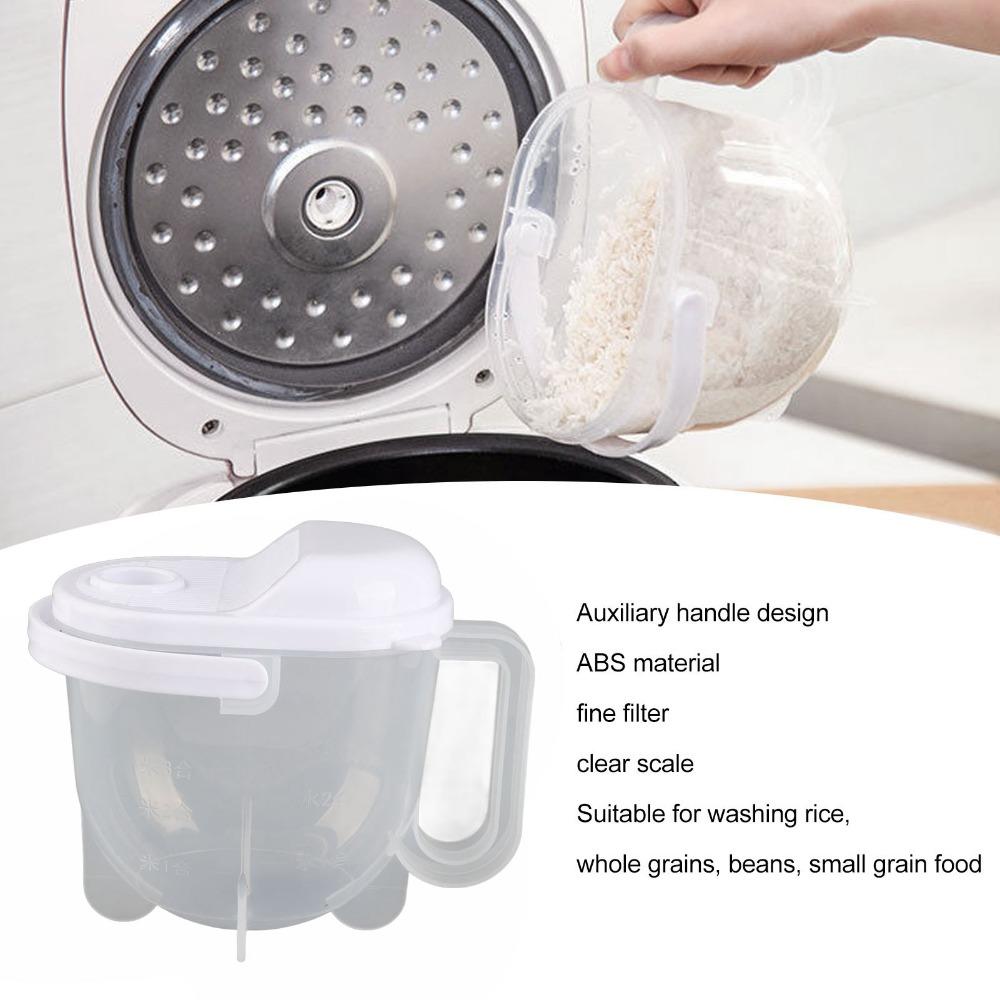with Handle Rice Strainer Reusable Rice Colander Rice Washer  Beans/Grapes/Small Tomatoes