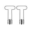 Efficient Core Removal Stainless Steel Fruite Corer Upgraded Serrated Blades Versatile Food Prep Tool Corer Tool