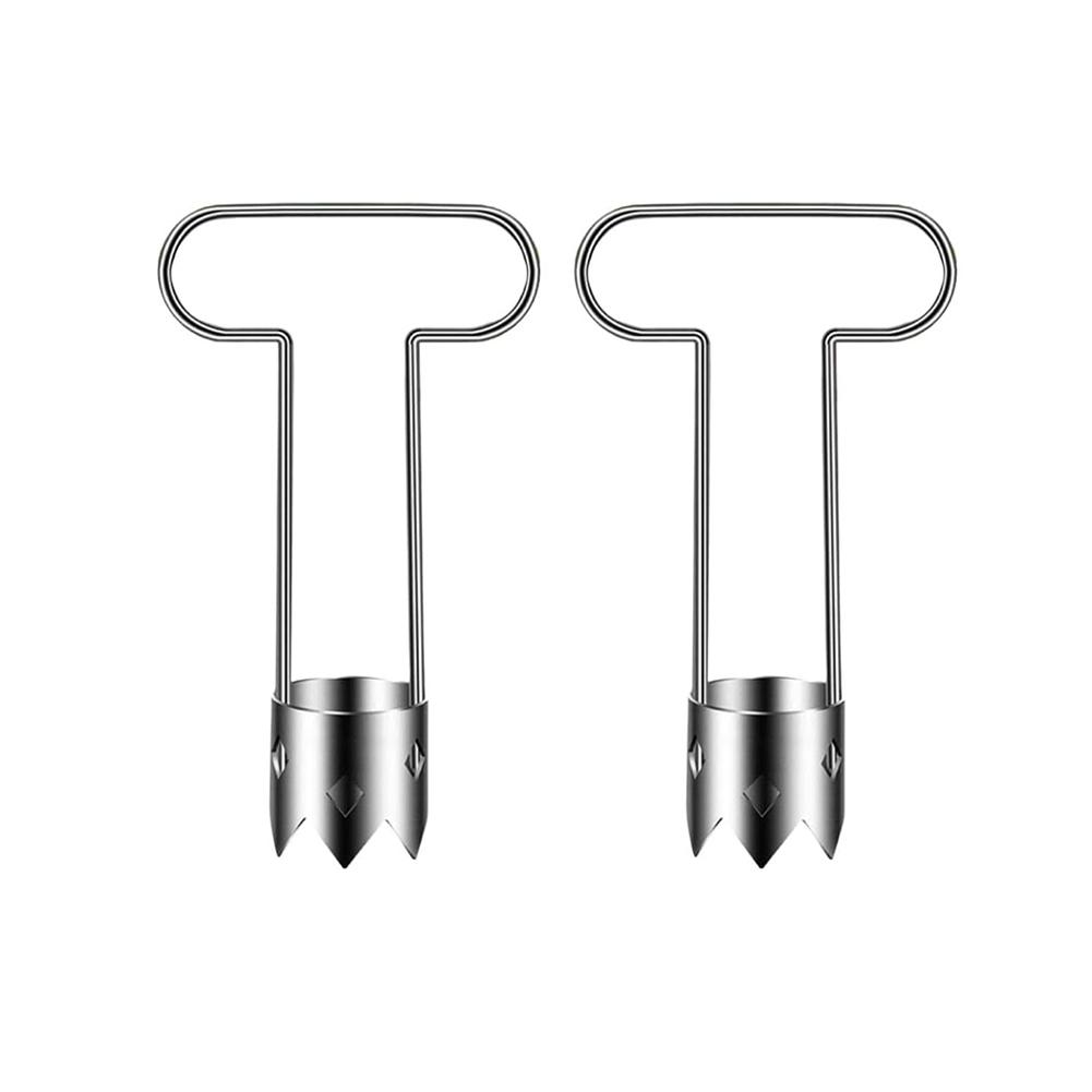 Efficient Core Removal Stainless Steel Fruite Corer Upgraded Serrated Blades Versatile Food Prep Tool Corer Tool