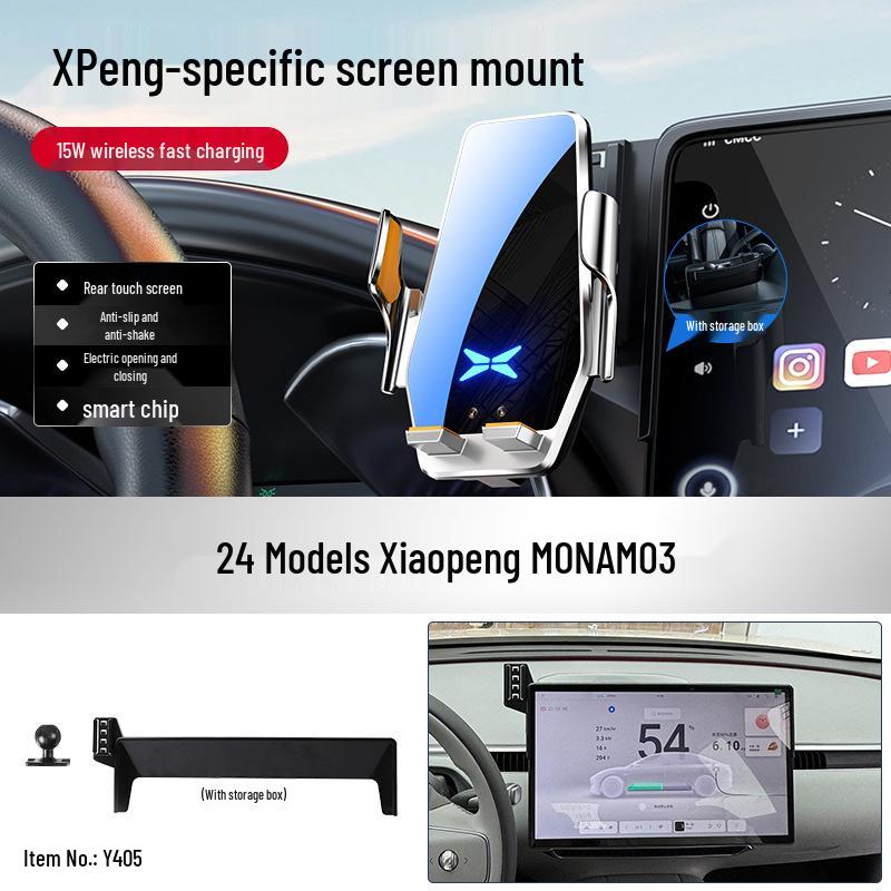 XPeng Car Phone Holder: Compatible with P7+, P5, M03, G6, G9, X9, G3i Models for Navigation