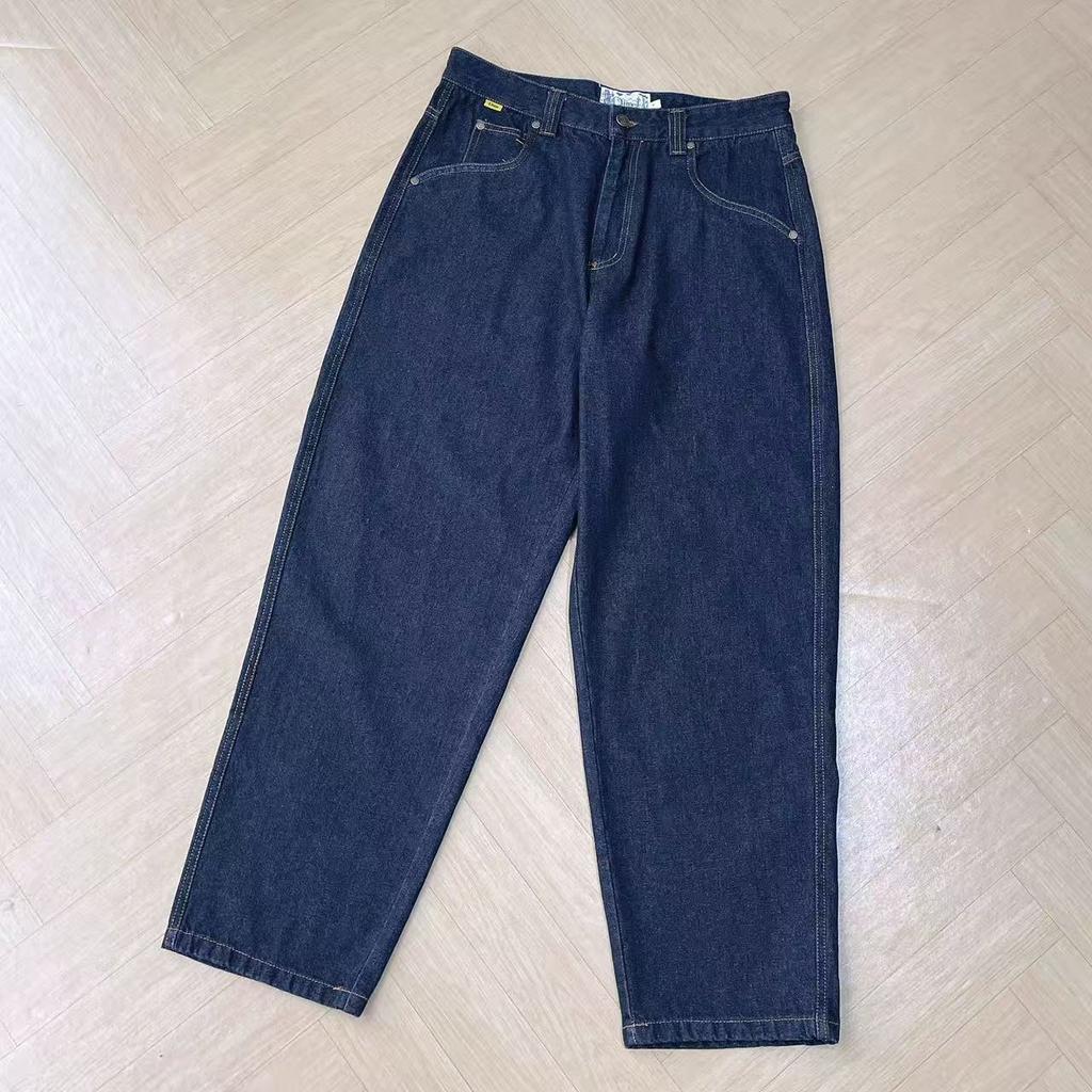 GLYDE New Harajuku Hip Hop Cartoon Y2K Big Boy Jeans Graphic Embroidery Baggy Jeans Pants High Waist Wide Leg Trouser Streetwear