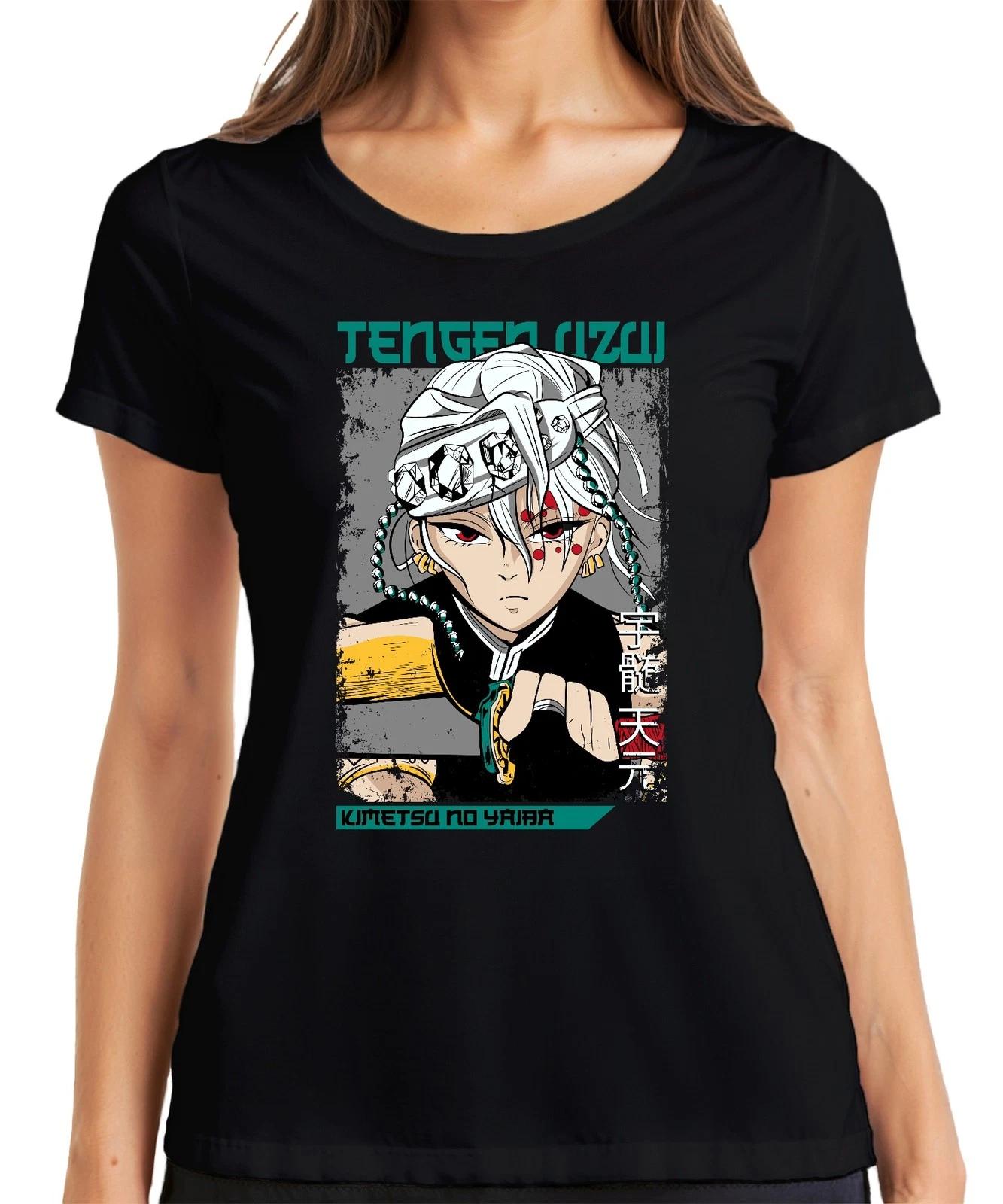 Tengen Uzui Kimetsu no Yaiba Sound Hashira Anime Geschenk Japan Y2K Streetwear D XXXXL