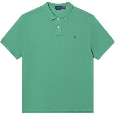 Polo Logo Embroidered Polo Shirt Men Tops Green 710534735-450