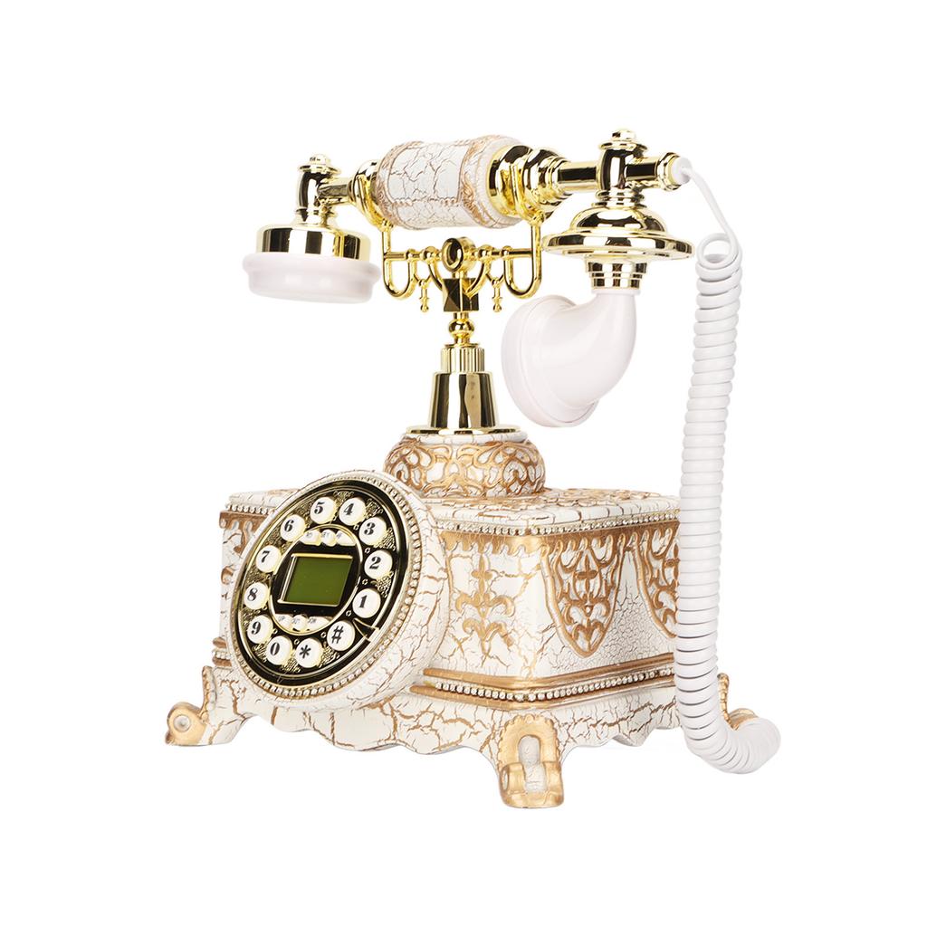 MS‑011A Retro-Festnetztelefon, altmodisches Telefon im europäischen Stil, FSK DTMF, Desktop-Festnetz