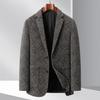 Neuer Koreanischer Stil Schlanke Anzüge Trendige Herbst Winter Herren Freizeitanzüge Einzelanzüge Chenel Jacquard