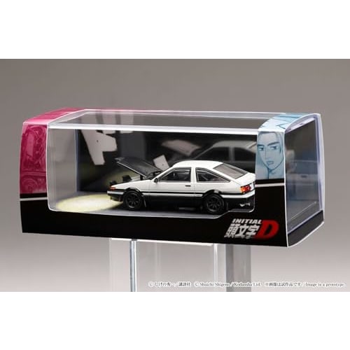 Hobby Japan HJ64 1/64 Toyota Sprinter Trueno (AE86) Final Version / Initial D Engine Model VS Shinji Inui Finished Model HJ641052DE