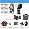 Compact Brushless Lithium Battery Angle Grinder for Home - Electric Micro Grinder for Seam Cleaning and Cutting
