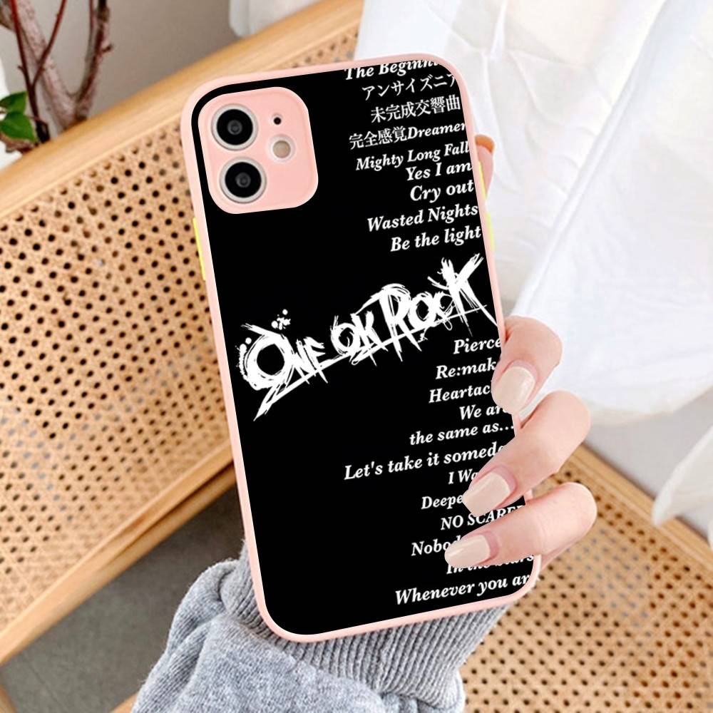 

ONE OK ROCK band Phone Case For iPhone 16 15 14 13 12 11 Pro Max 7 8 6 6s Plus Matte Cover iphone 13