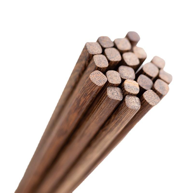 Japanische Hühnerflügel Holz Essstäbchen Einfache Haushalts Rutschfeste Schnelle Holz Massivholz Familie Küche Geschirr Essstäbchen