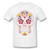 Day Of The Dead Sugar SkullAnime Clothes Design Halloween Trick-or-treating Cotton Unisex T-Shirt