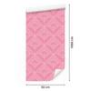 Wallpaper Geometric rhombuses powder pink, top powder pink 50x1000