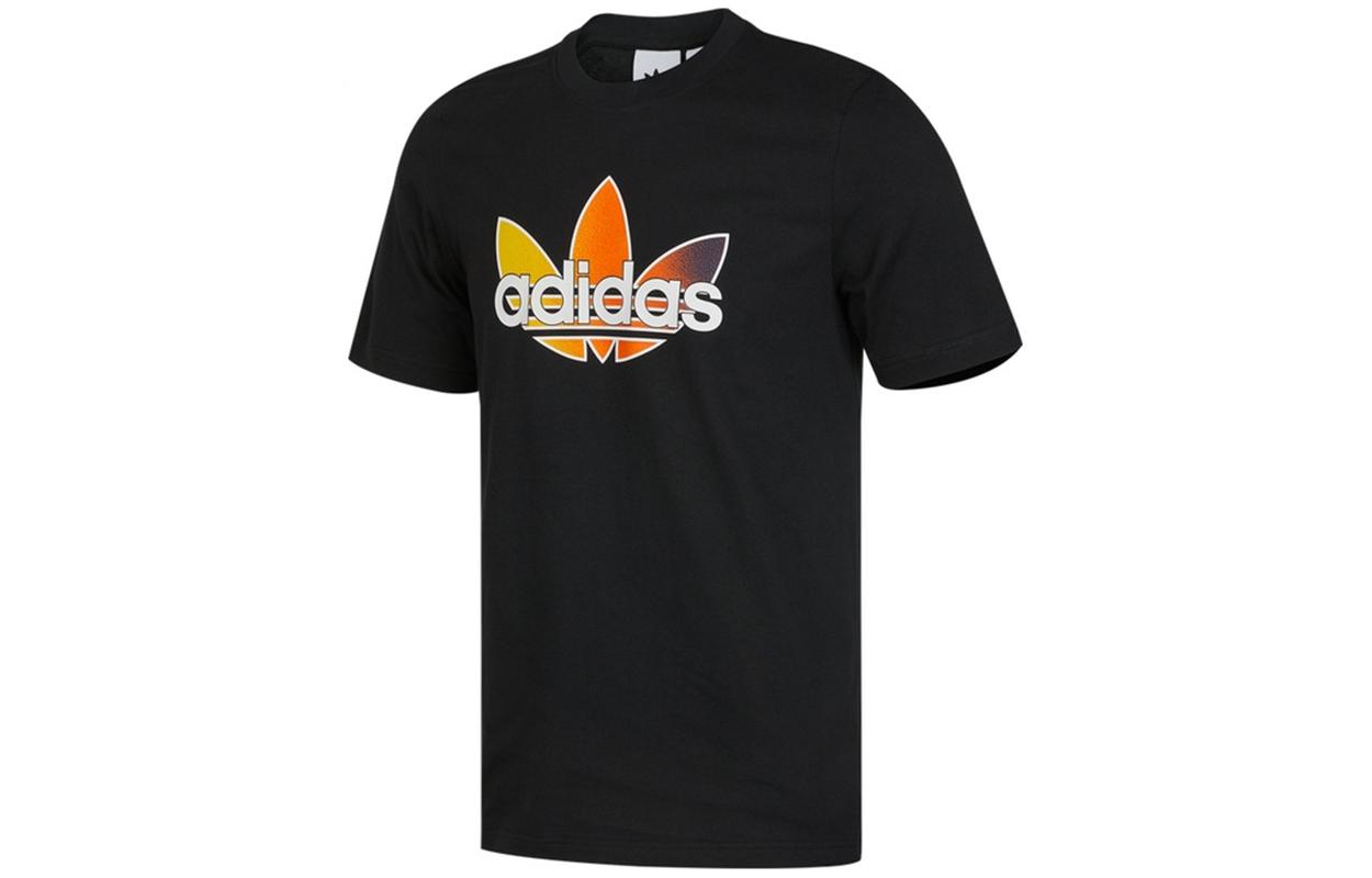 Adidas Originals Set in Sleeve T Shirt Men s Black GN2441 S